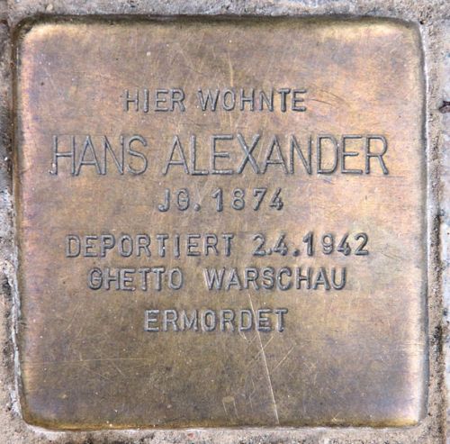 Stolpersteine Joachim-Friedrich-Strae 20 #2