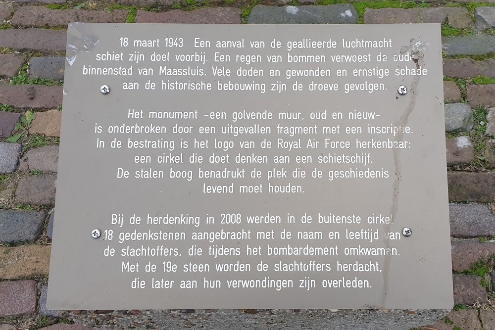 Monument Bombardement 18 maart 1943 #4