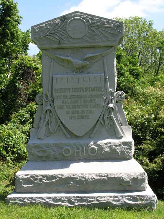 78th Ohio Infantry (Union) Monument