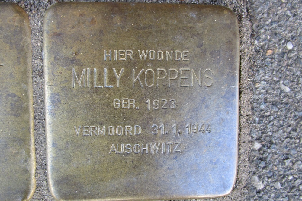 Stolpersteine Luijbenstraat 24 #4