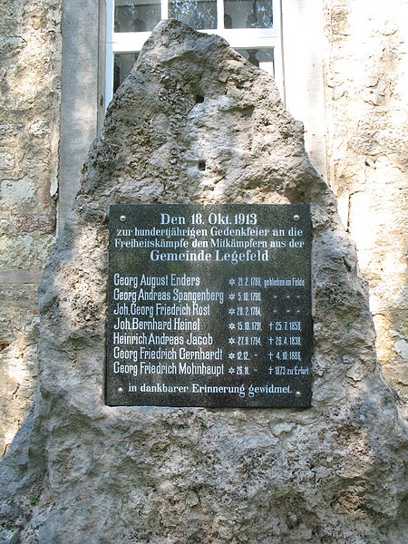Monument Gesneuvelden en Veteranen Slag bij Leipzig #1