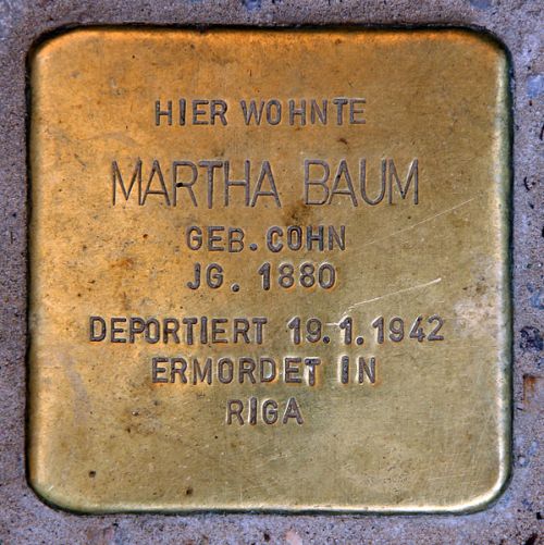 Stolpersteine Meraner Strae 8