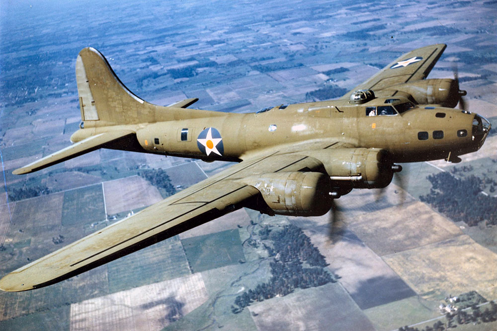 Crashlocatie B-17 Flying Fortress 42-102485 #1