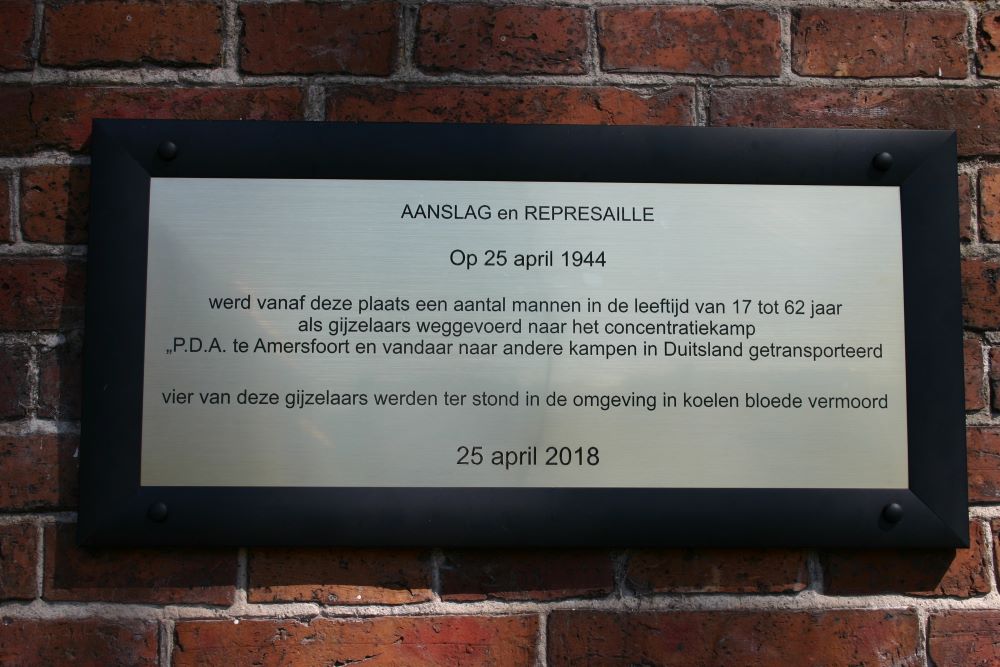 Gedenkteken Aanslag en Respresaille