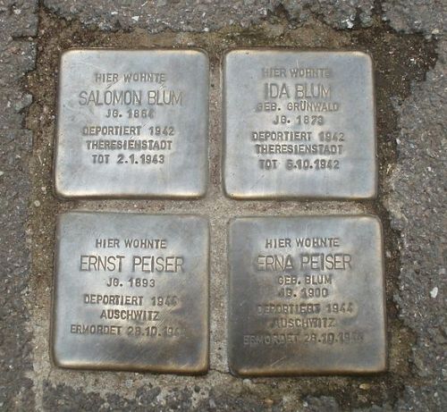 Stolpersteine Mozartstrae #1