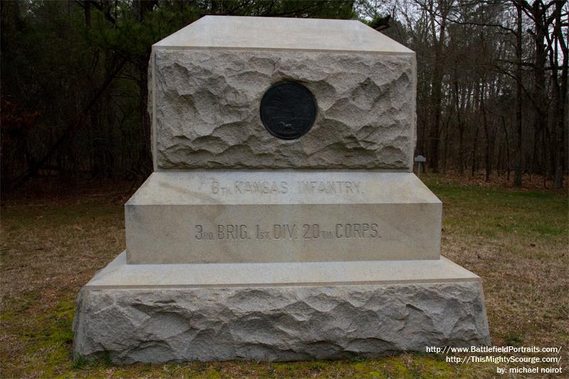 8th Kansas Infantry Monument #1