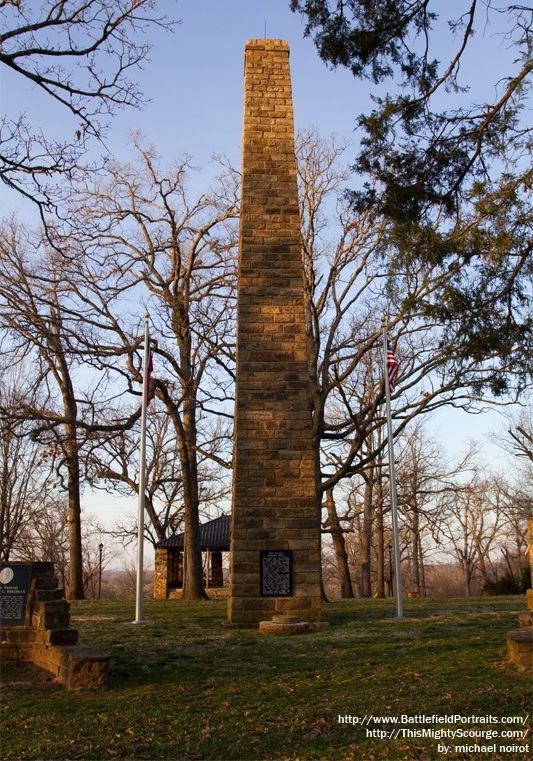 Monument Battle of Prairie Grove #1
