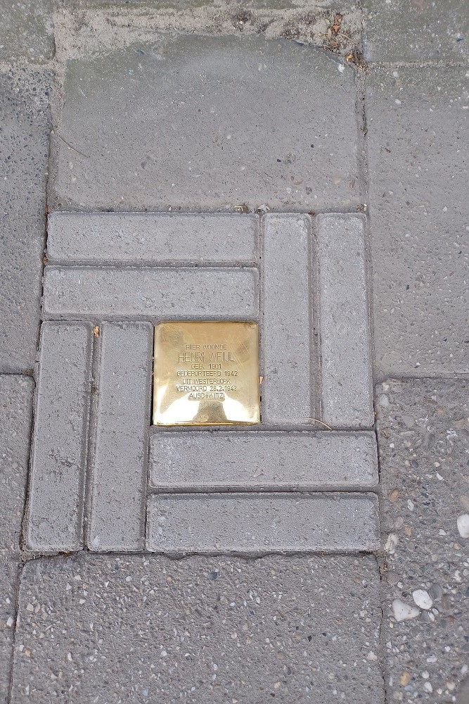 Stolperstein Acaciastraat 96