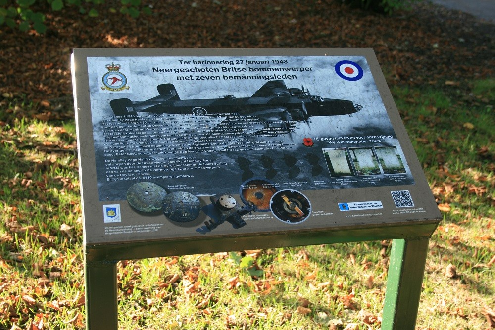 Crash Site British Halifax Bomber Boekel #2