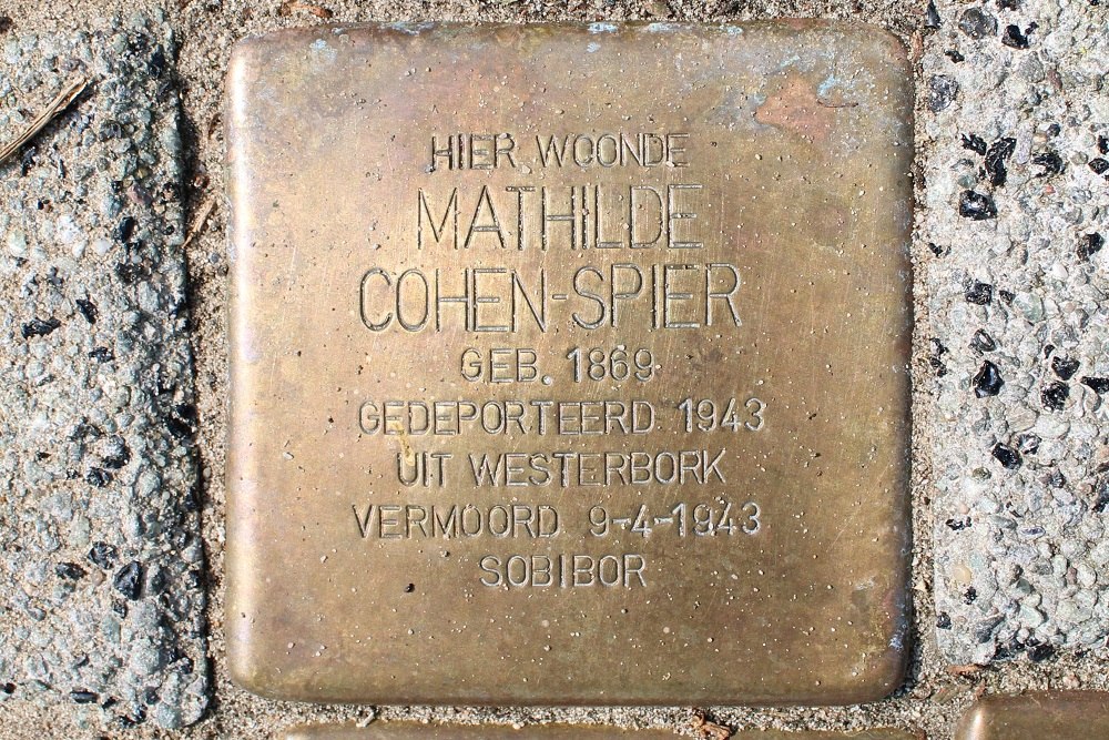 Stolpersteine Koningin Wilhelminalaan 518 #2