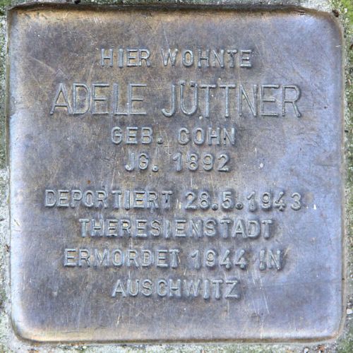 Stumbling Stones Sybelstraße 40 #1