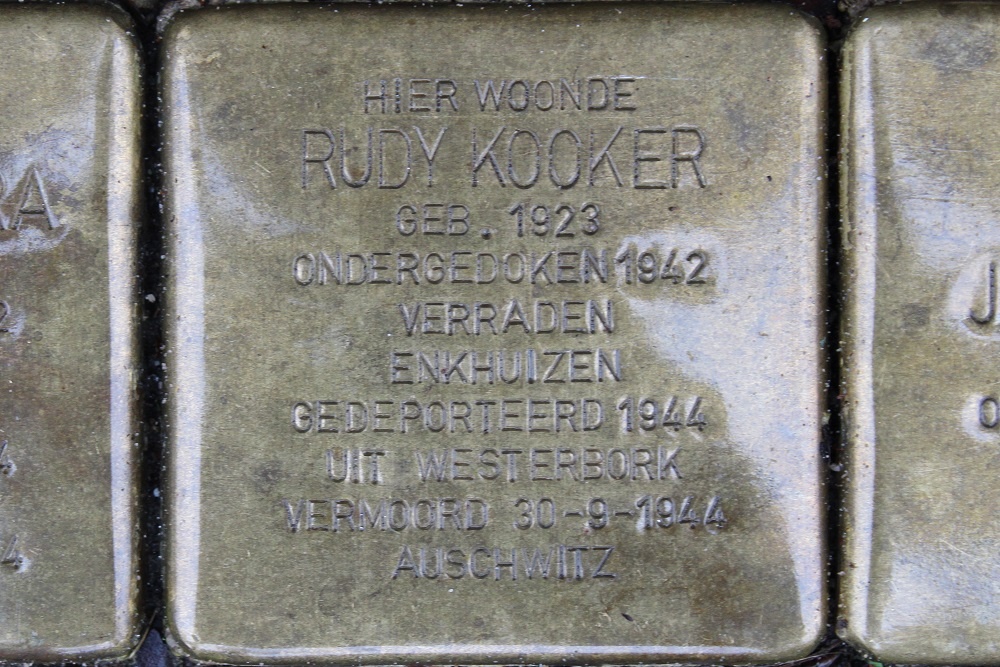 Stolpersteine Nieuwe Prinsengracht 122 #3