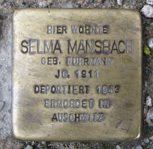 Stolpersteine Steinstrae 5 #4