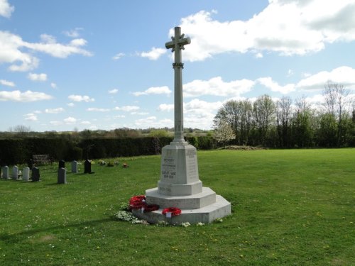 Oorlogsmonument Wickhambrook #1