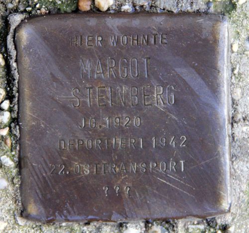 Stumbling Stone Tempelherrenstraße 3 #1