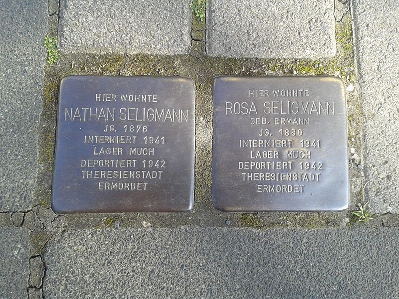 Stumbling Stones Siegstraße 72
