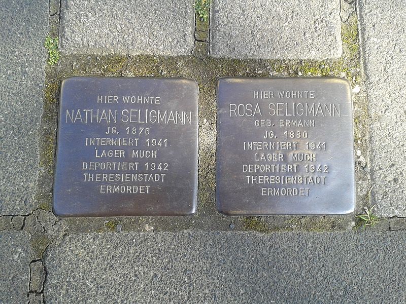 Stolpersteine Siegstrae 72 #1