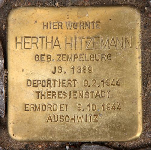 Stolperstein Brauhofstrae 6 #1