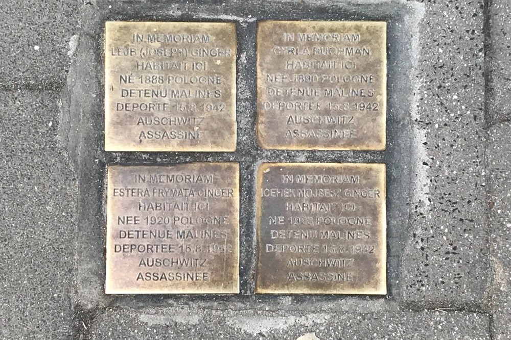 Stolpersteine Hoogstraat 121 #1
