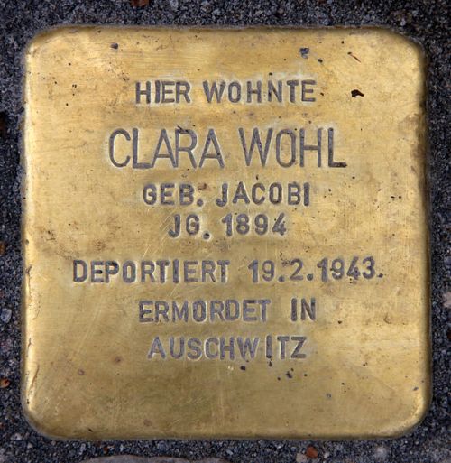 Stolpersteine Jenaer Strae 5 #1