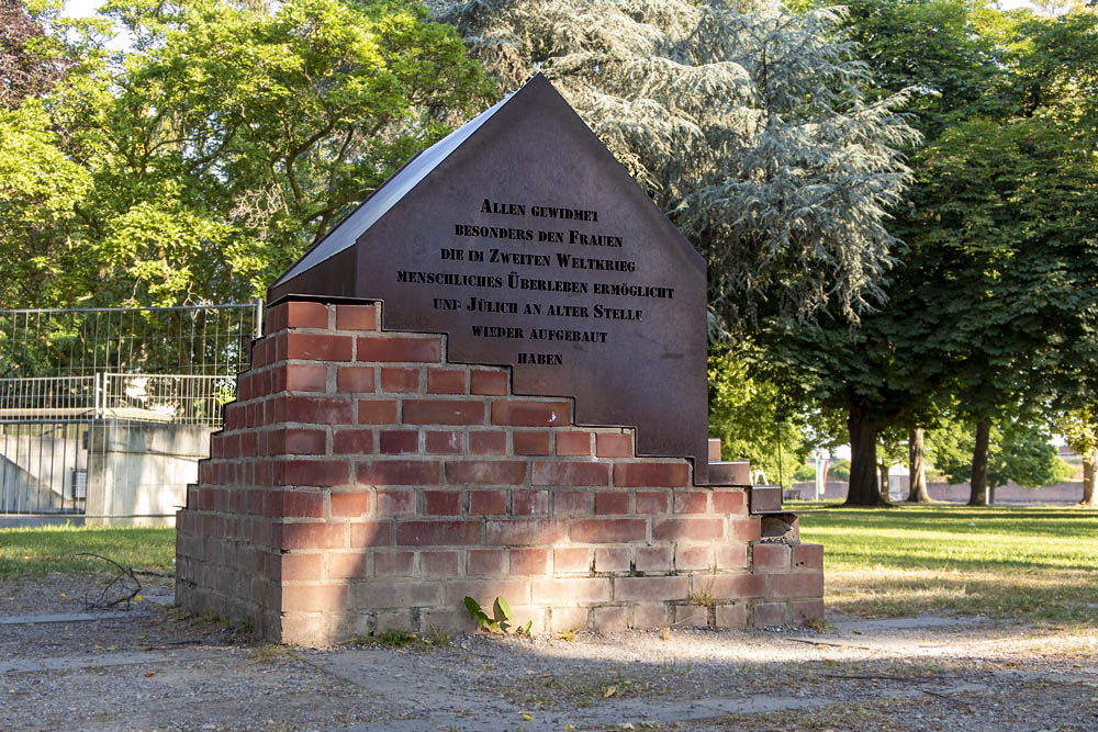 Memorial Stone Bombing Jülich #3