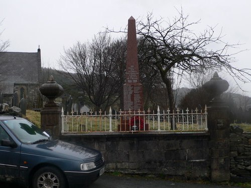 Oorlogsmonument Penmachno #1