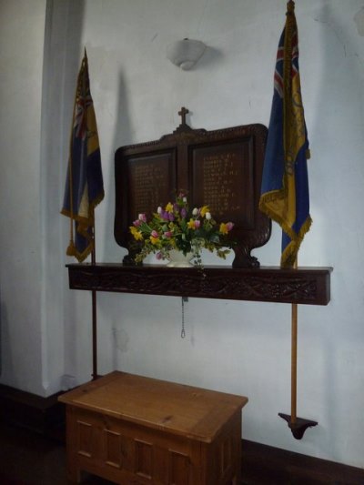 World War I Memorial St. Faith Church #1