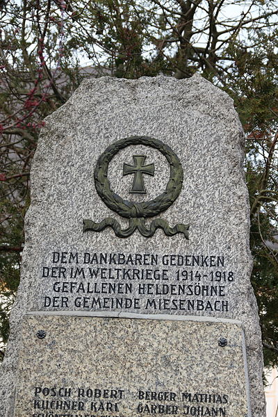 Oorlogsmonument Scheuchenstein