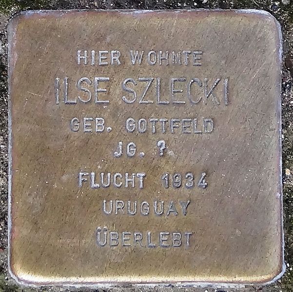 Stolpersteine Unterm Markt 8 #2