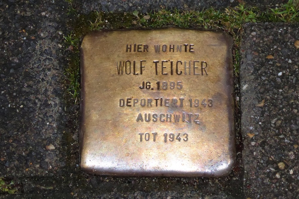 Stolperstein Theissingstrae 9 #1