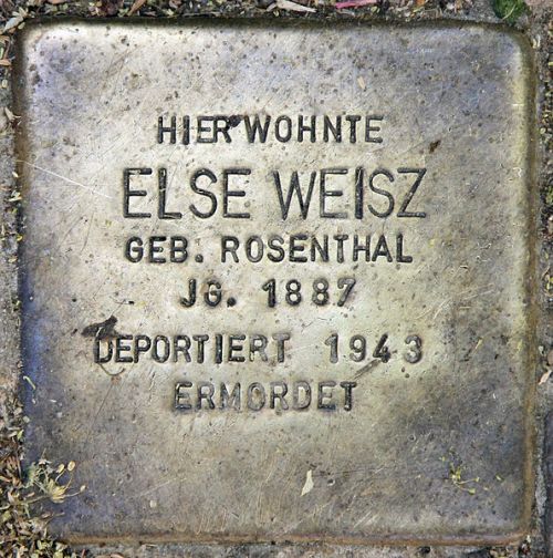 Stumbling Stones Giesebrechtstraße 18 #3