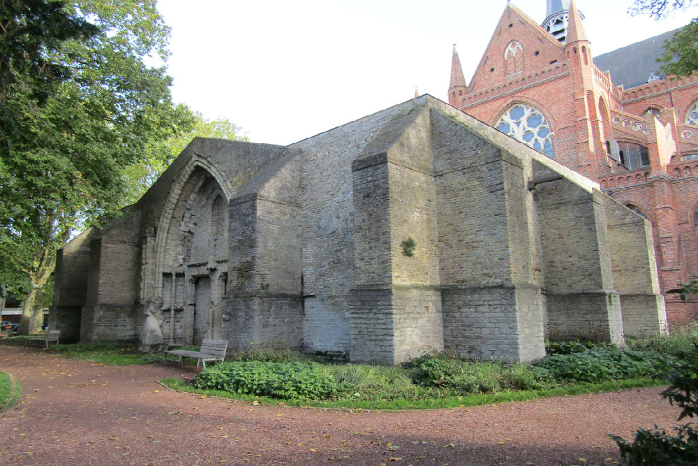 Westentower of Sint Walburgachurch Veurne #2