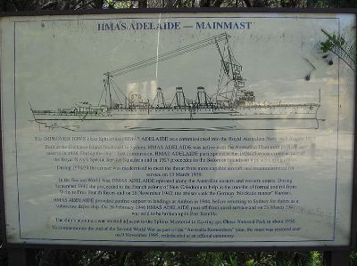 Monument HMAS Adelaide #2