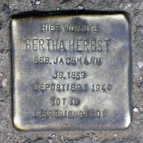 Stolpersteine Rckerstrae 1