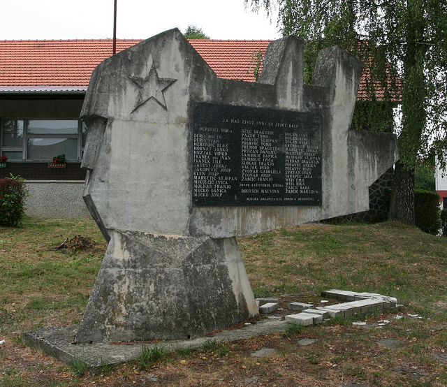 Memorial Killed Partisans Budinščina