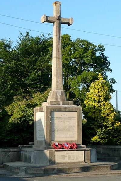 Oorlogsmonument Southend en Bradfield