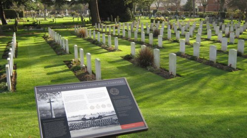 Commonwealth War Graves Stratford-Upon-Avon Cemetery