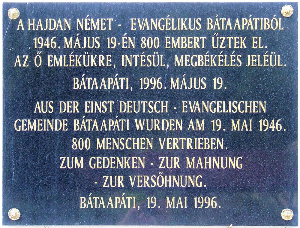 Memorial Deportations 1946 #1