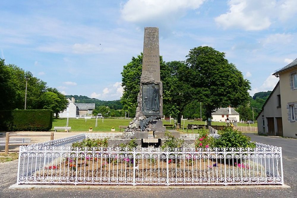Oorlogsmonument Cassuéjouls #1