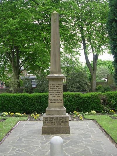 Oorlogsmonument Rastrick