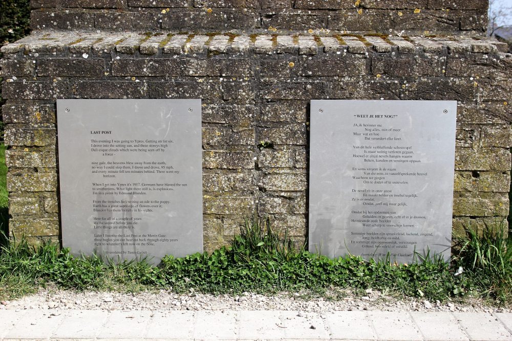 Poem Edmund Blunden Menin Gate Ieper #3
