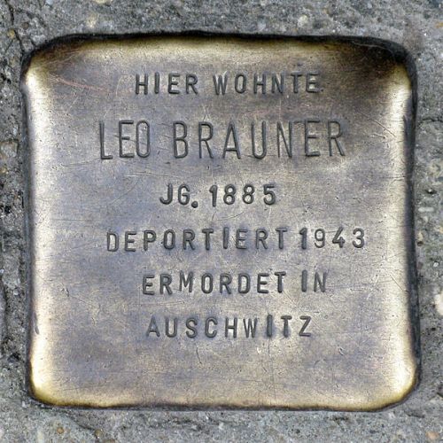 Stumbling Stones Inselstraße 12 #3
