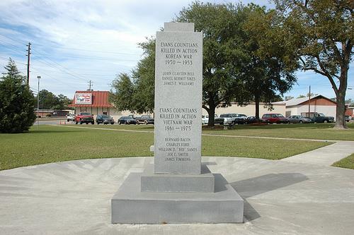 War Memorial Evans County