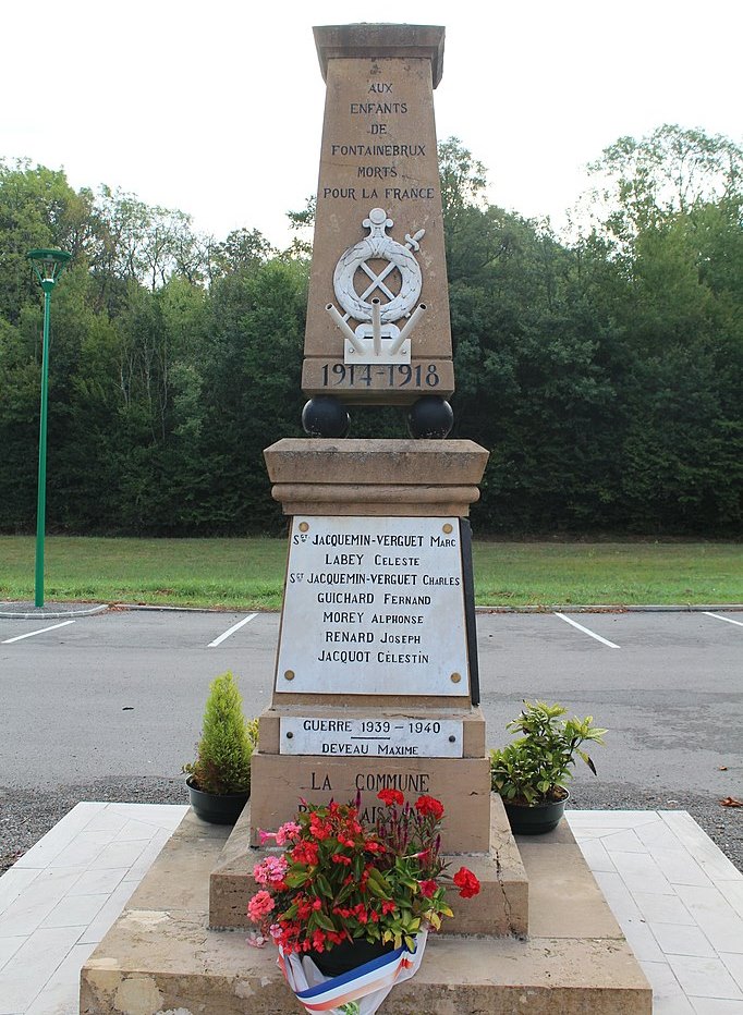 Oorlogsmonument Fontainebrux #1