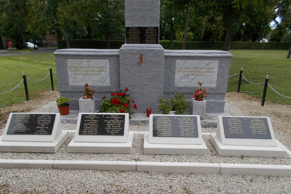 Mass Grave Soviet Soldiers Keszthely #1