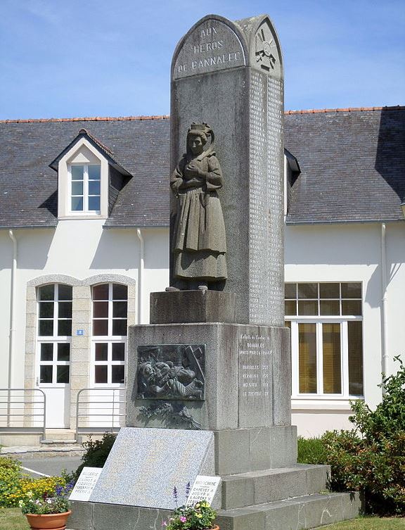 Oorlogsmonument Bannalec