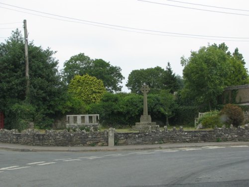 Oorlogsmonument Oldbury-on-Severn #2