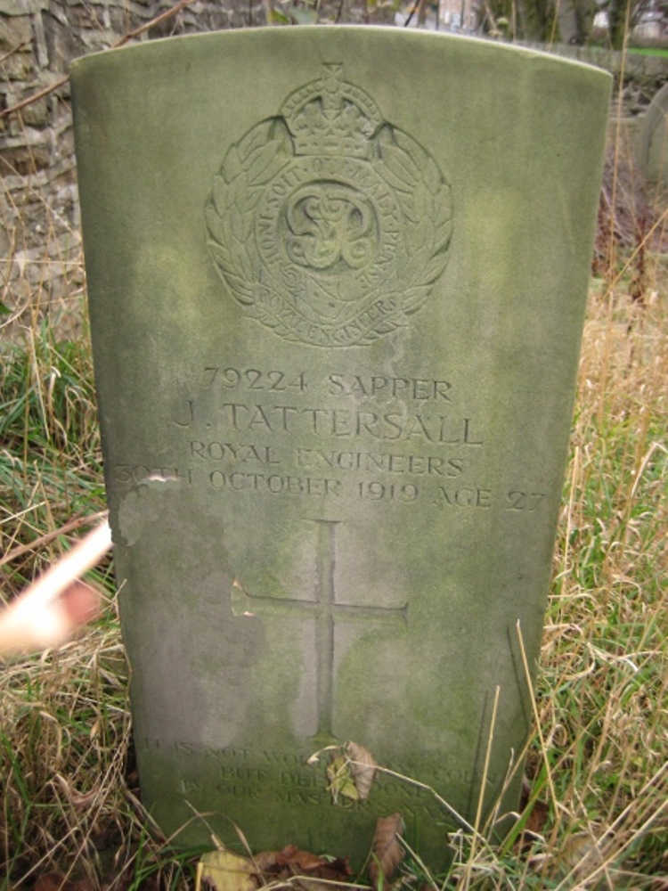 Commonwealth War Grave Stannington Wesleyan Methodist Chapelyard #1