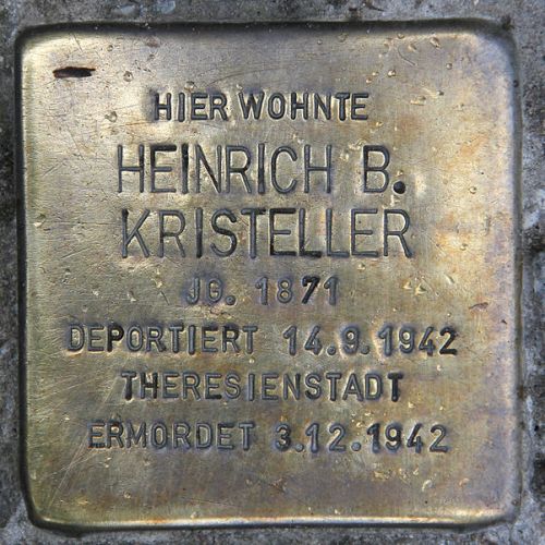 Stolpersteine Augsburger Straße 27 #2