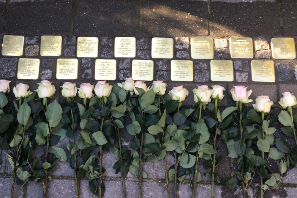 Stolpersteine Huize Dina Duinlustparkweg 96 (was nr. 60) #4